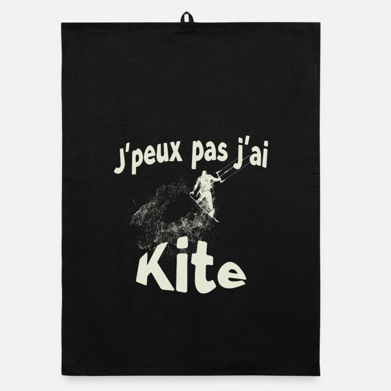 J'peux pas j'ai Kite Torchon bio