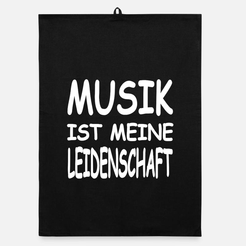 Musik Organic Geschirrtuch