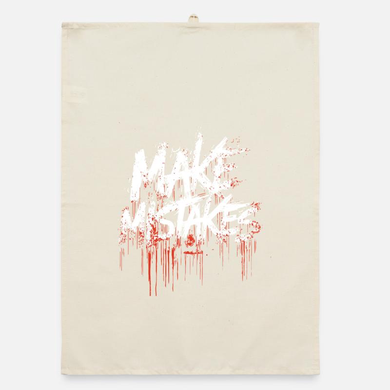 Mache Fehler Organic Geschirrtuch
