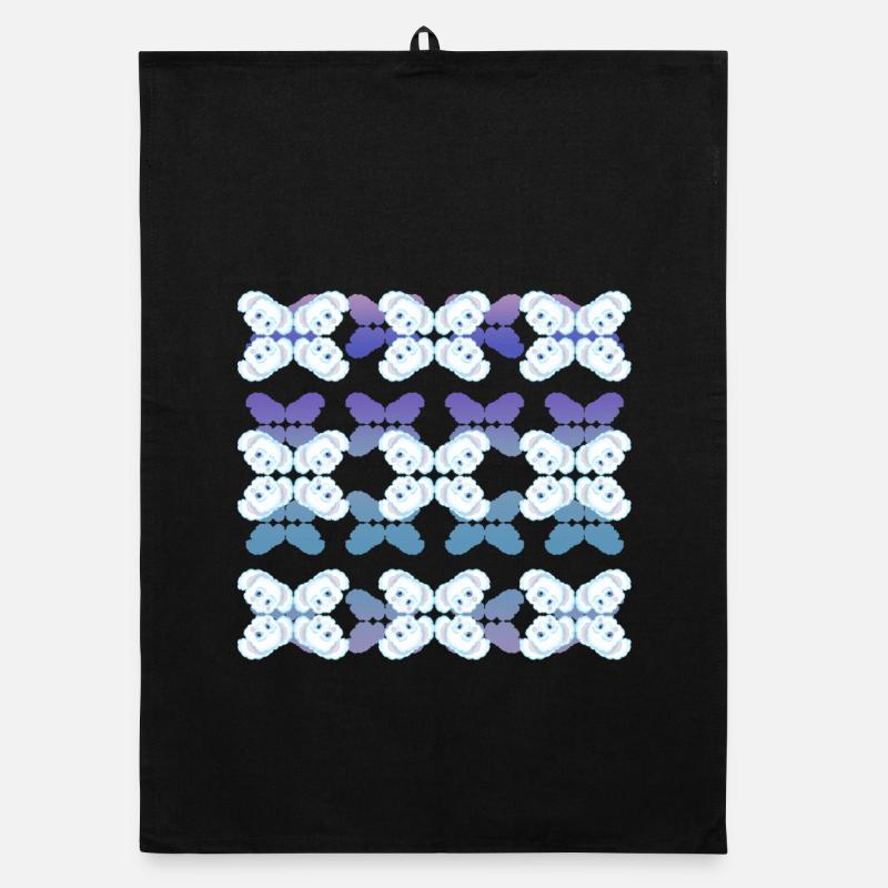 Schnee-Koala Organic Geschirrtuch