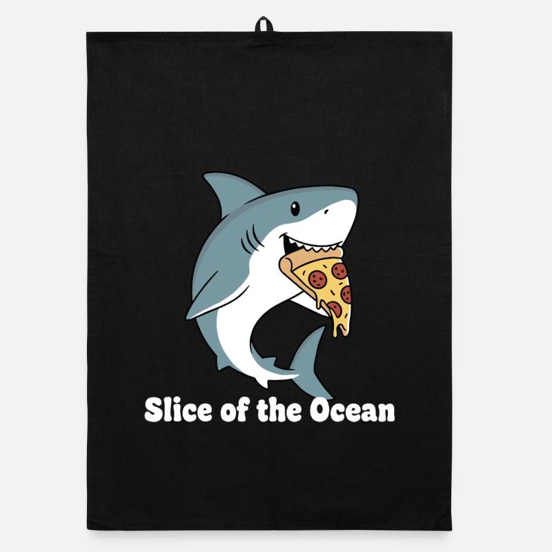 Pizza aux morsures de requin Torchon bio
