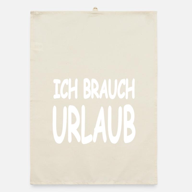 Urlaub Organic Geschirrtuch