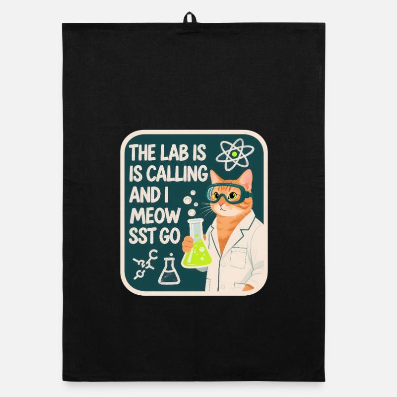 Le labo m’appelle et je miaou va science chat Torchon bio