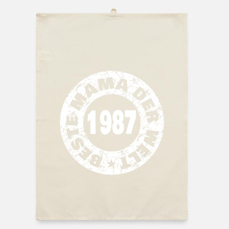 Muttertag 1987 Organic Geschirrtuch