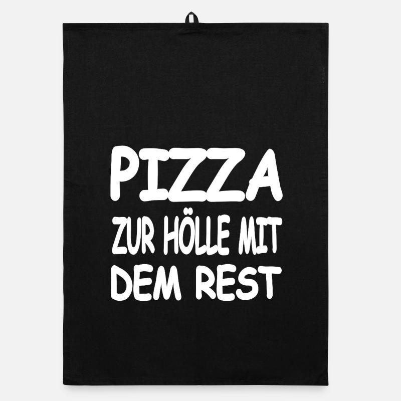 Pizza Organic Geschirrtuch