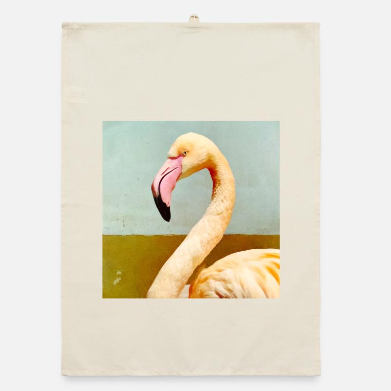 Flamingo  Organic Geschirrtuch