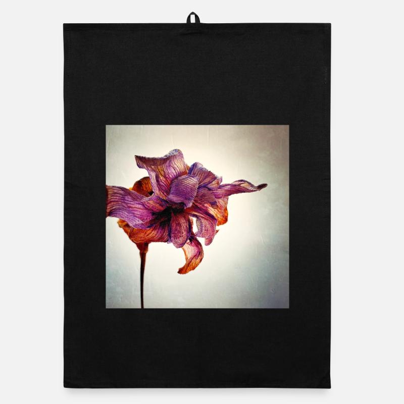 Fleur fanée Torchon bio