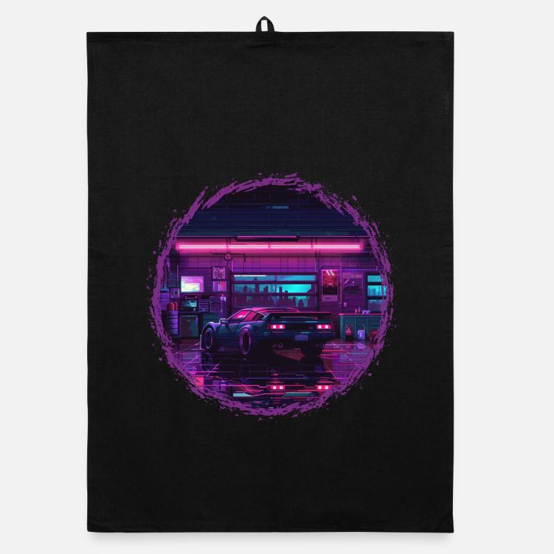 Neon Garage – Édition RétroRift Nuit Torchon bio