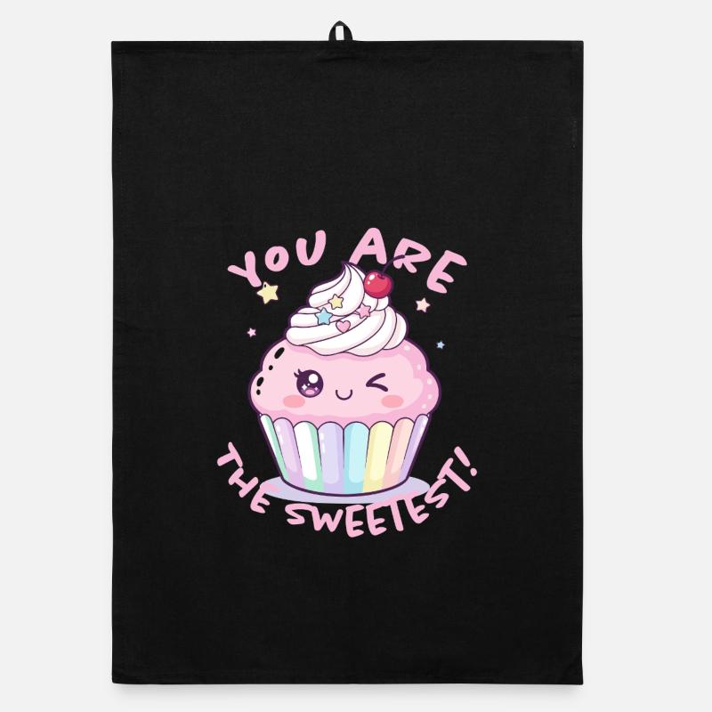 Tu es le cupcake le plus mignon Torchon bio