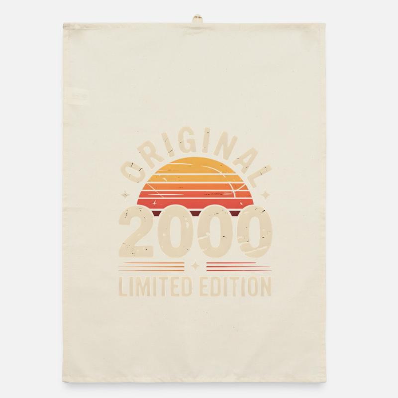 Original Edition 2000 Sunset Retro Organic dish towel