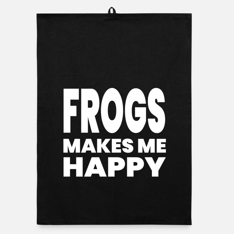 Frogs Organic dish towel