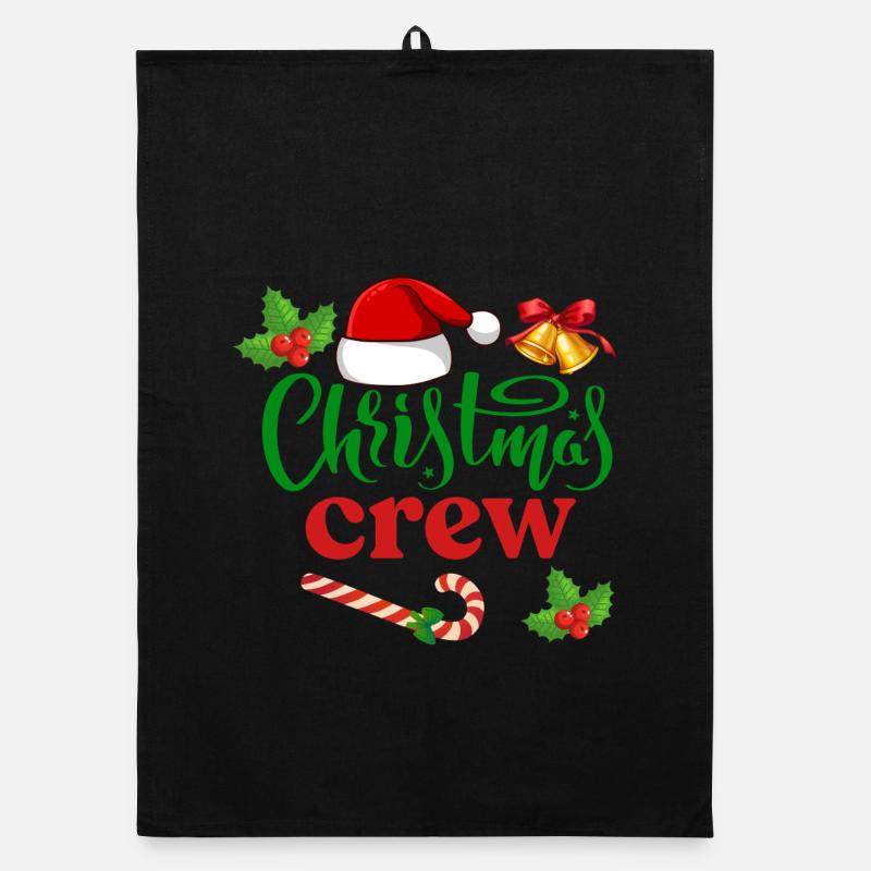 Équipage de Noël Torchon bio