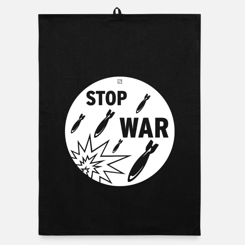 Arrêtez la guerre Torchon bio