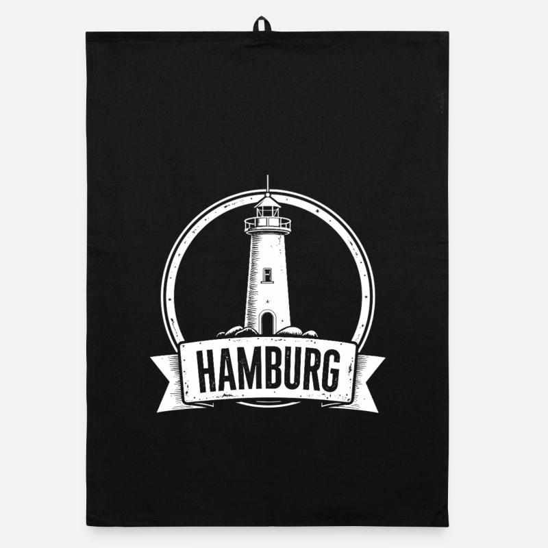 Leuchtturm Hamburg Organic Geschirrtuch