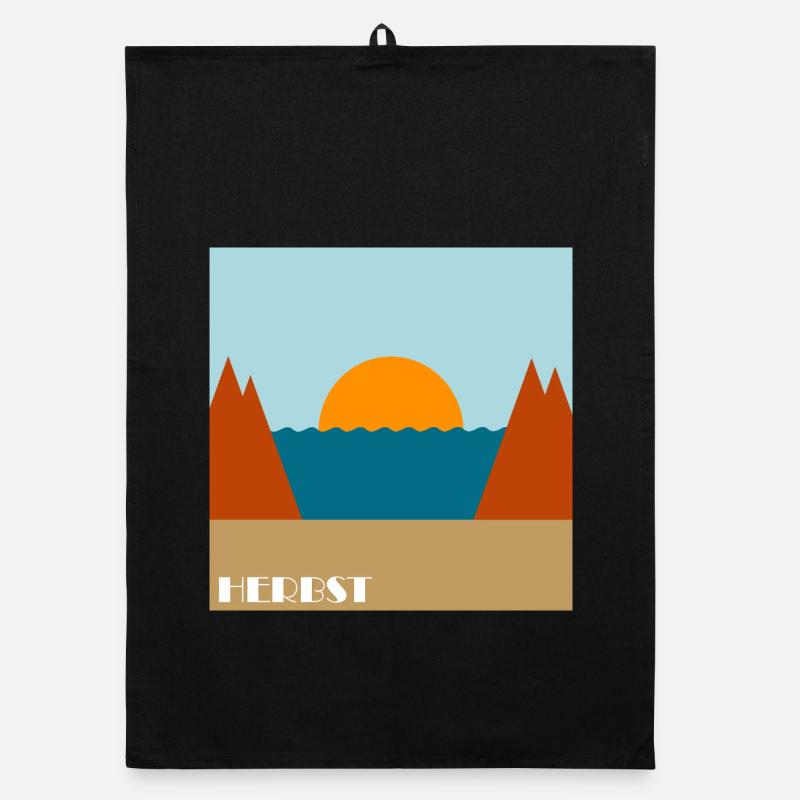 Herbst Organic Geschirrtuch