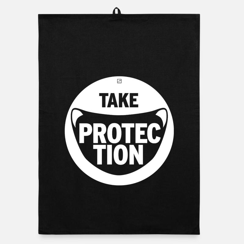 PRENDRE UNE PROTECTION Torchon bio