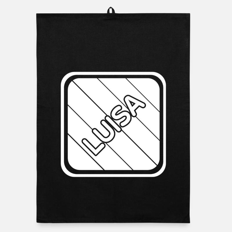 Luisa comme prénom Torchon bio