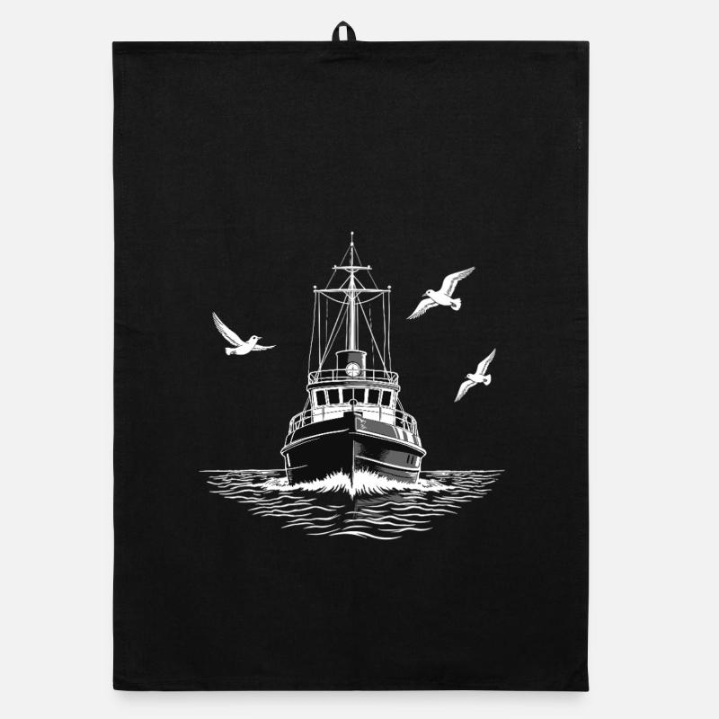 Cutter de pêche Chalutier Pêche Mer Torchon bio