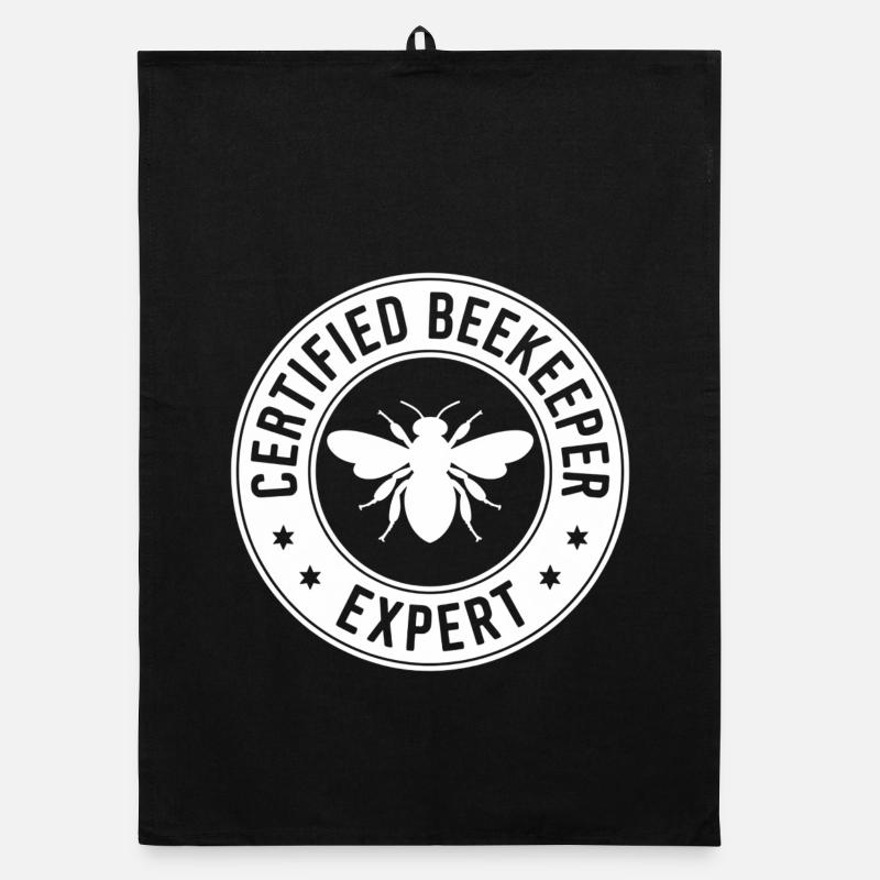 Beekeeper Beekeeper Beekeeper Beekeeping Gift Organic dish towel