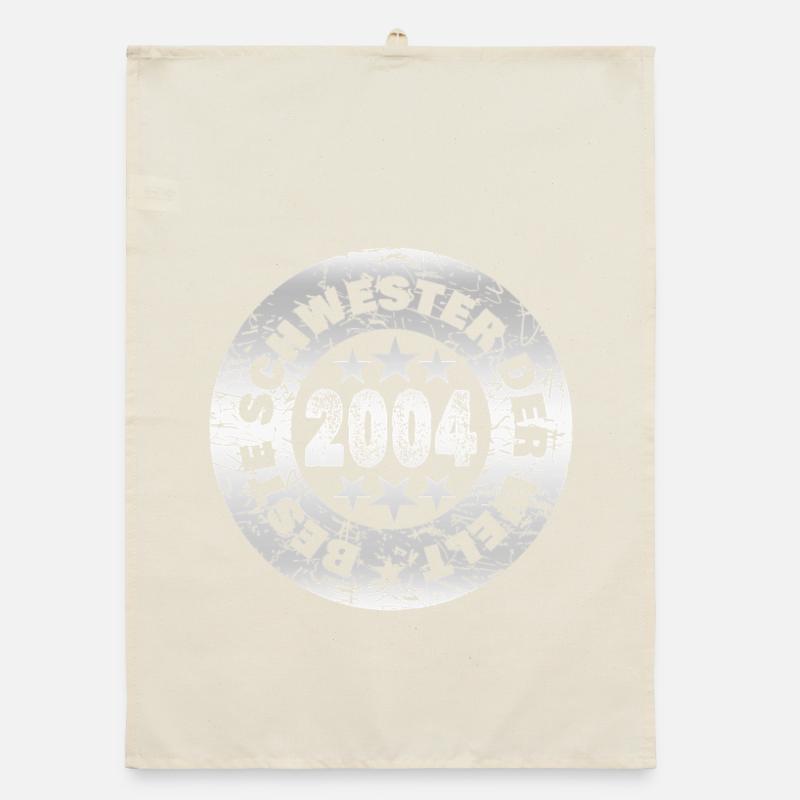 2004 Organic Geschirrtuch