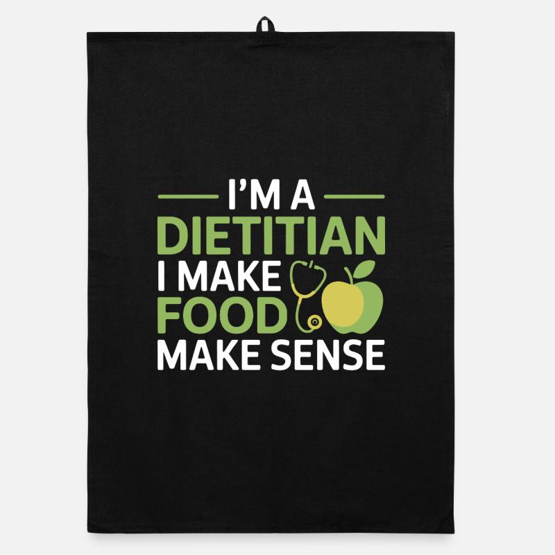 Diététiste Nutrition Simplifier la profession Torchon bio