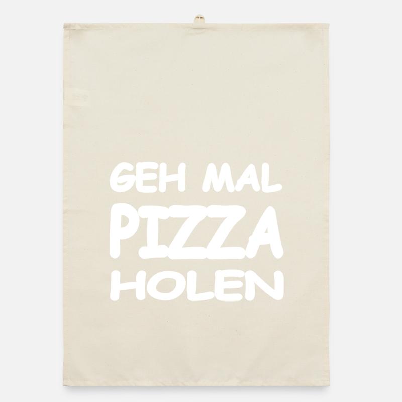 Pizza Organic Geschirrtuch