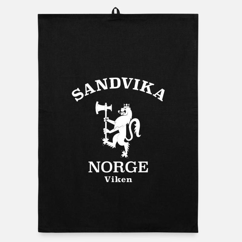 Sandvika Norge, Norvège Torchon bio