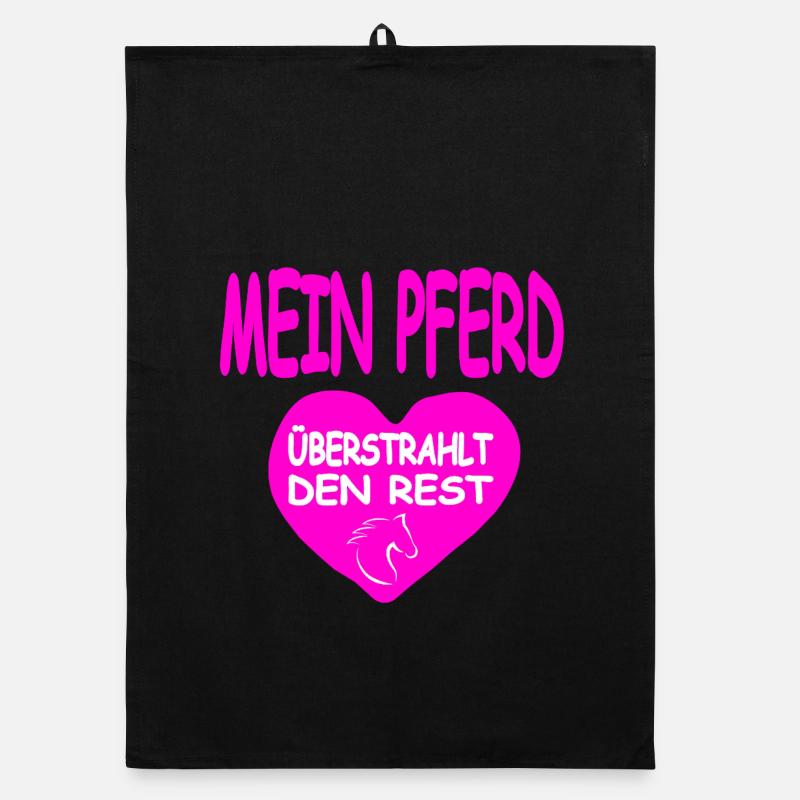 Pferd Organic Geschirrtuch