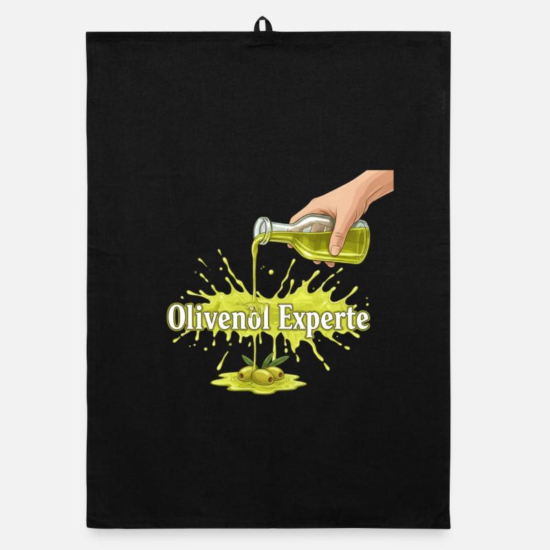 Olivenöl Experte Organic Geschirrtuch