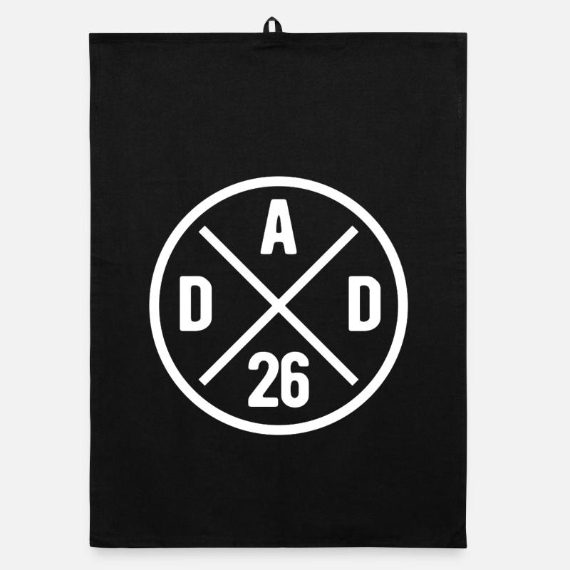 Dad 26 - Vater 2026 - Geschenk Organic Geschirrtuch