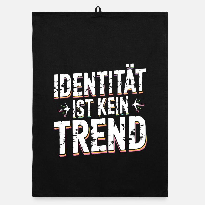 L’identité n’est pas une déclaration de tendance La fierté Torchon bio