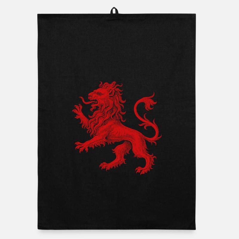 Roter Löwe Organic Geschirrtuch