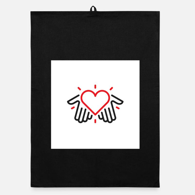 Mains d’amour Torchon bio