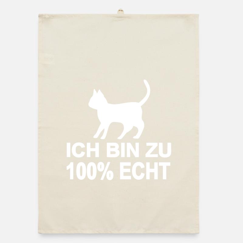Cat Organic dish towel