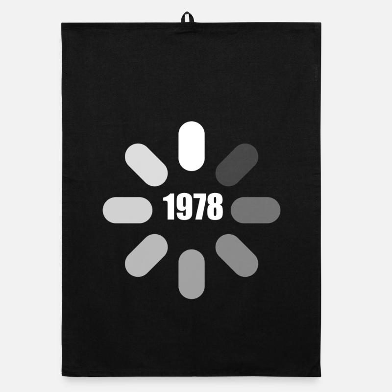 Anniversaire 1978 Idées d’anniversaire 1978  Torchon bio