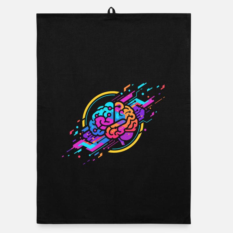 AI Brain Organic dish towel