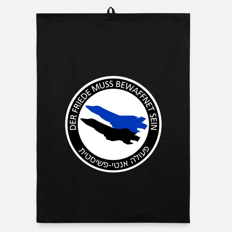 dfmbs_logo - Organic dish towel - black