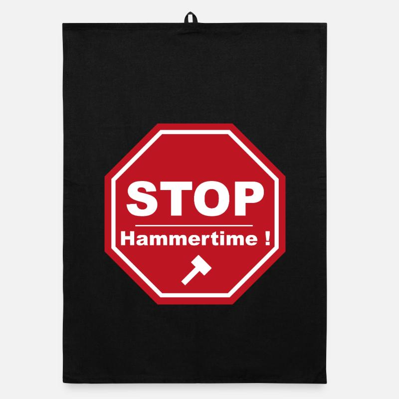 Stop Hammertime Organic dish towel