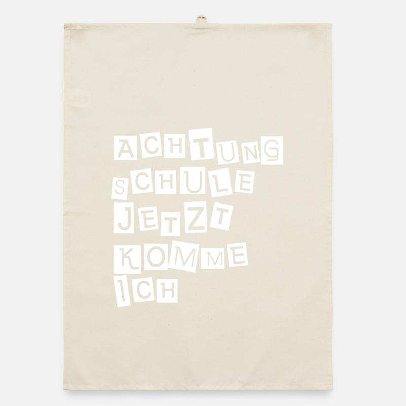 Attention école, j’arrive Torchon bio