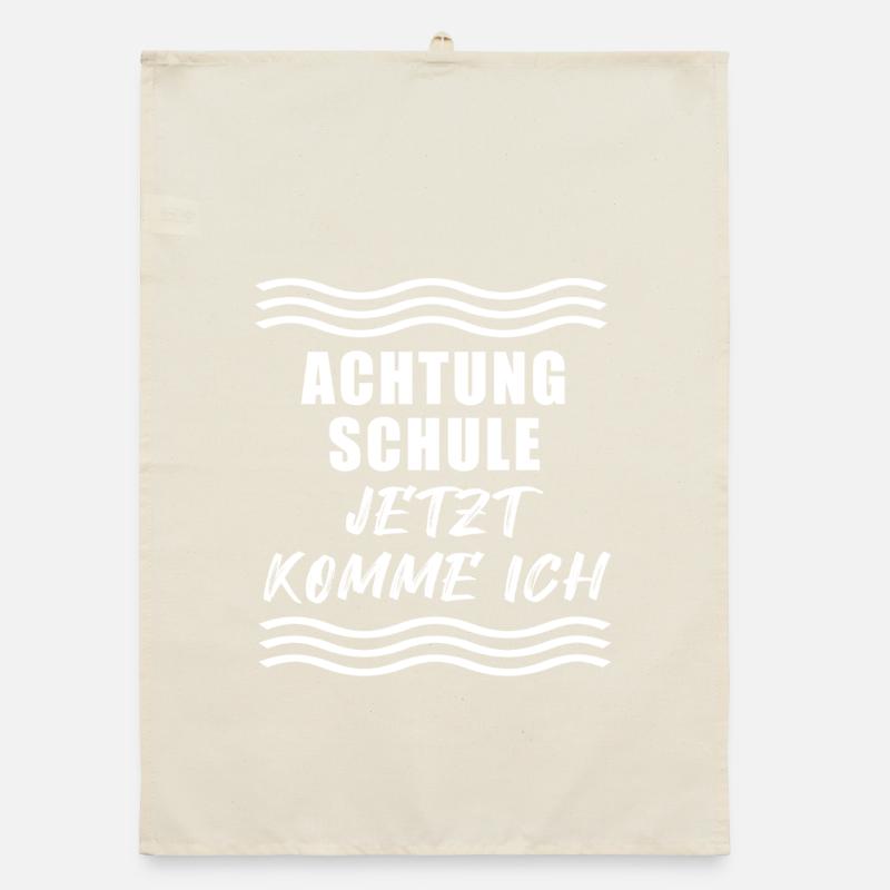 Attention école, j’arrive Torchon bio