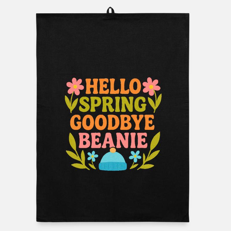 Bonjour Spring Goodbye Cap Torchon bio