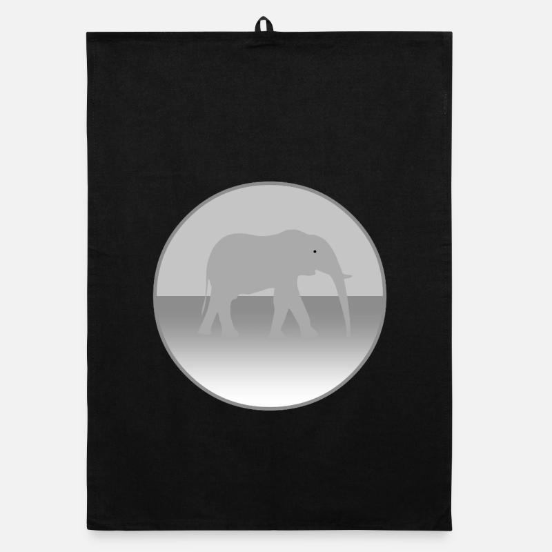 Elefant Organic Geschirrtuch