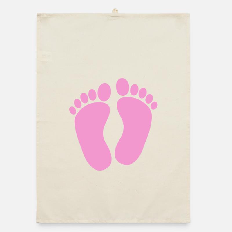 Pieds de bébé Torchon bio