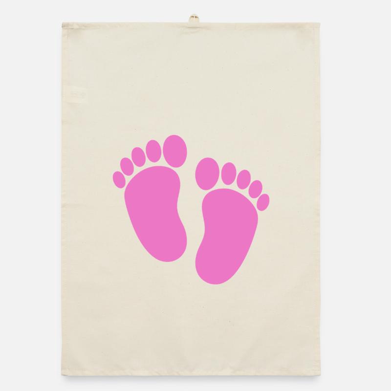Pieds de bébé Torchon bio