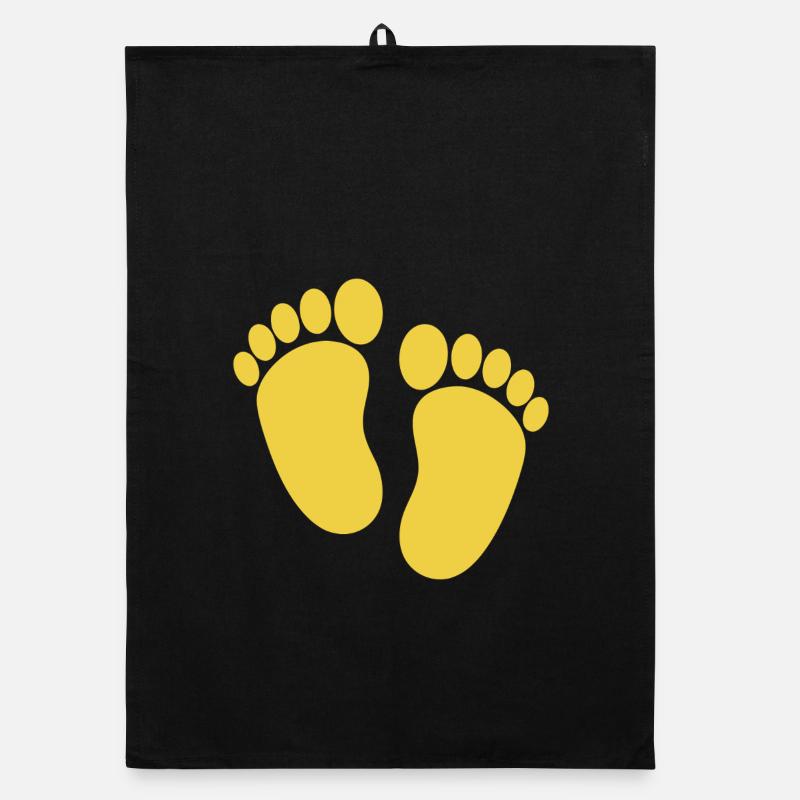 Pieds de bébé Torchon bio