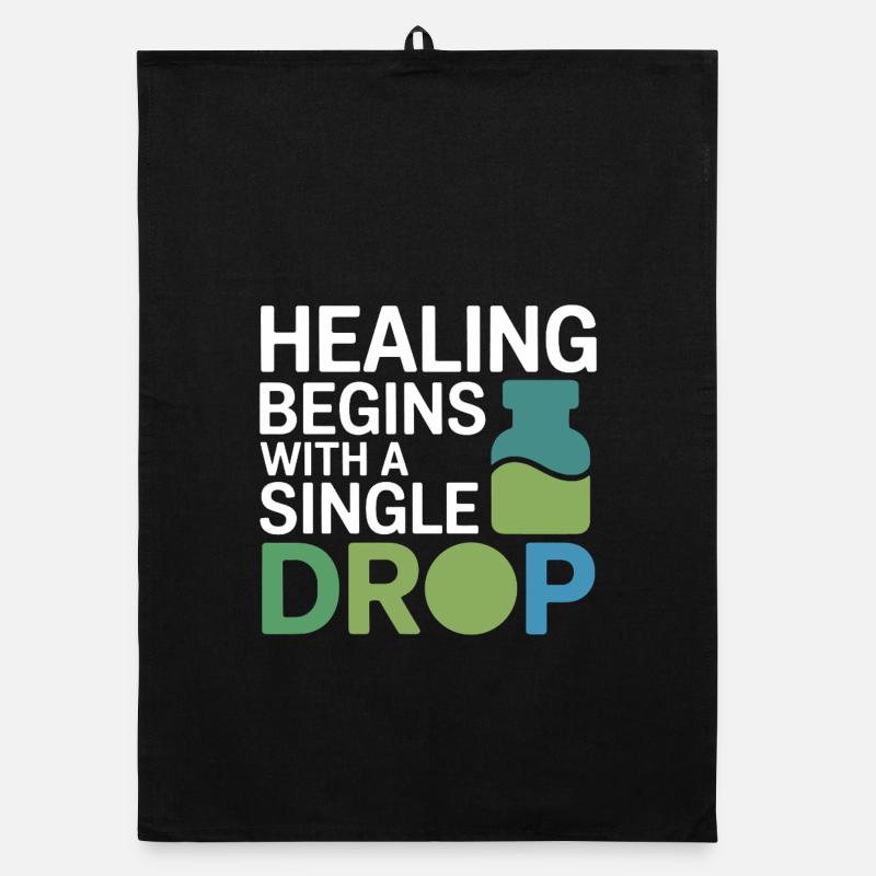 La guérison de l’homéopathie débute Single Drop Professional Torchon bio