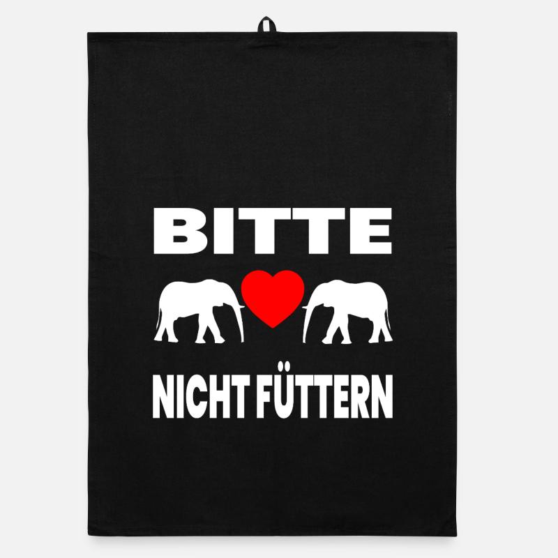 Éléphants Torchon bio