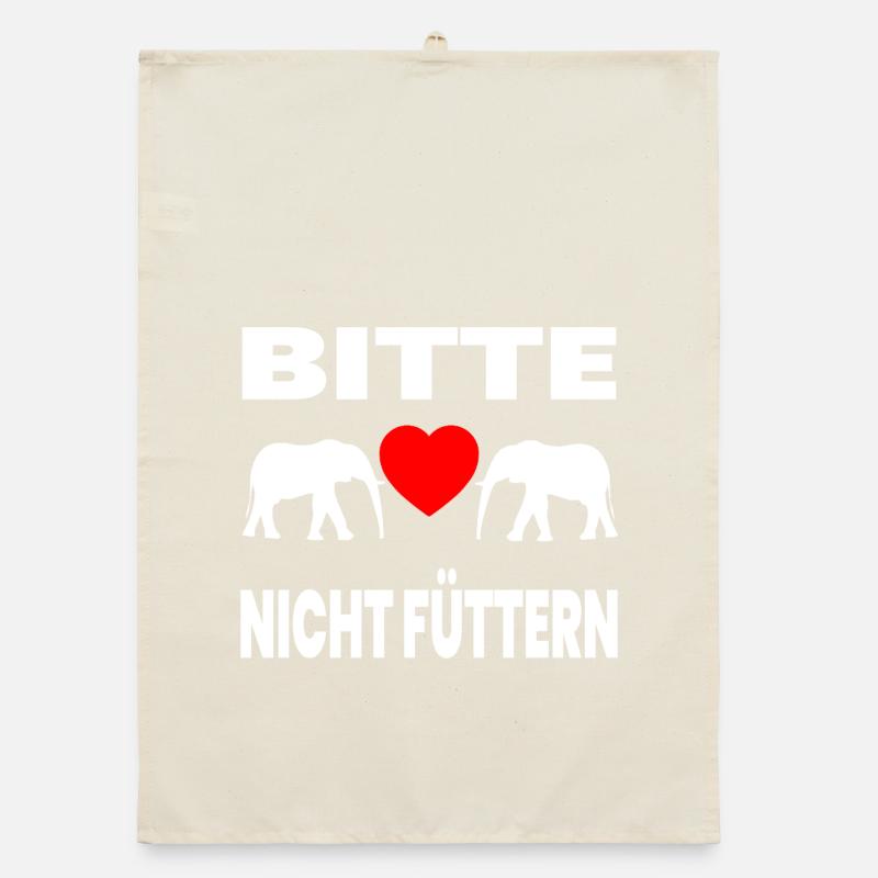 Elephants Organic dish towel