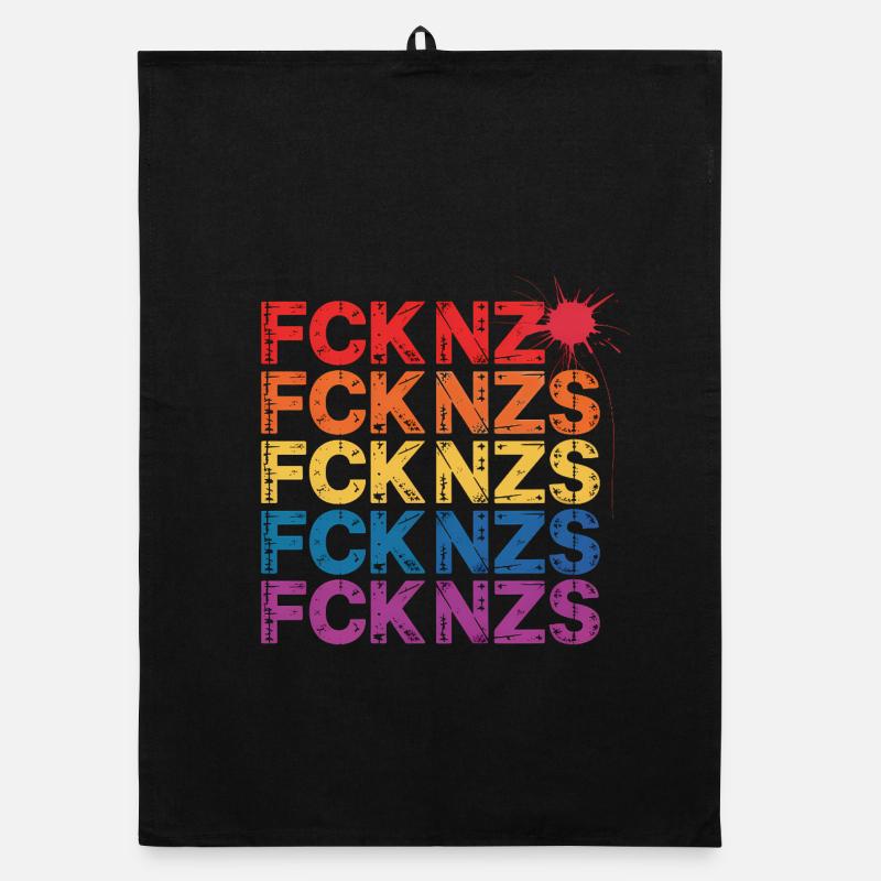 FCK NZS - Antifa Tee Organic Geschirrtuch