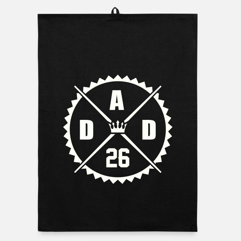 Dad 26 Organic Geschirrtuch